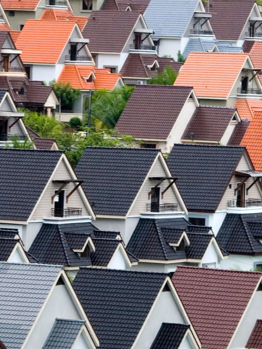 Townhome community roofs